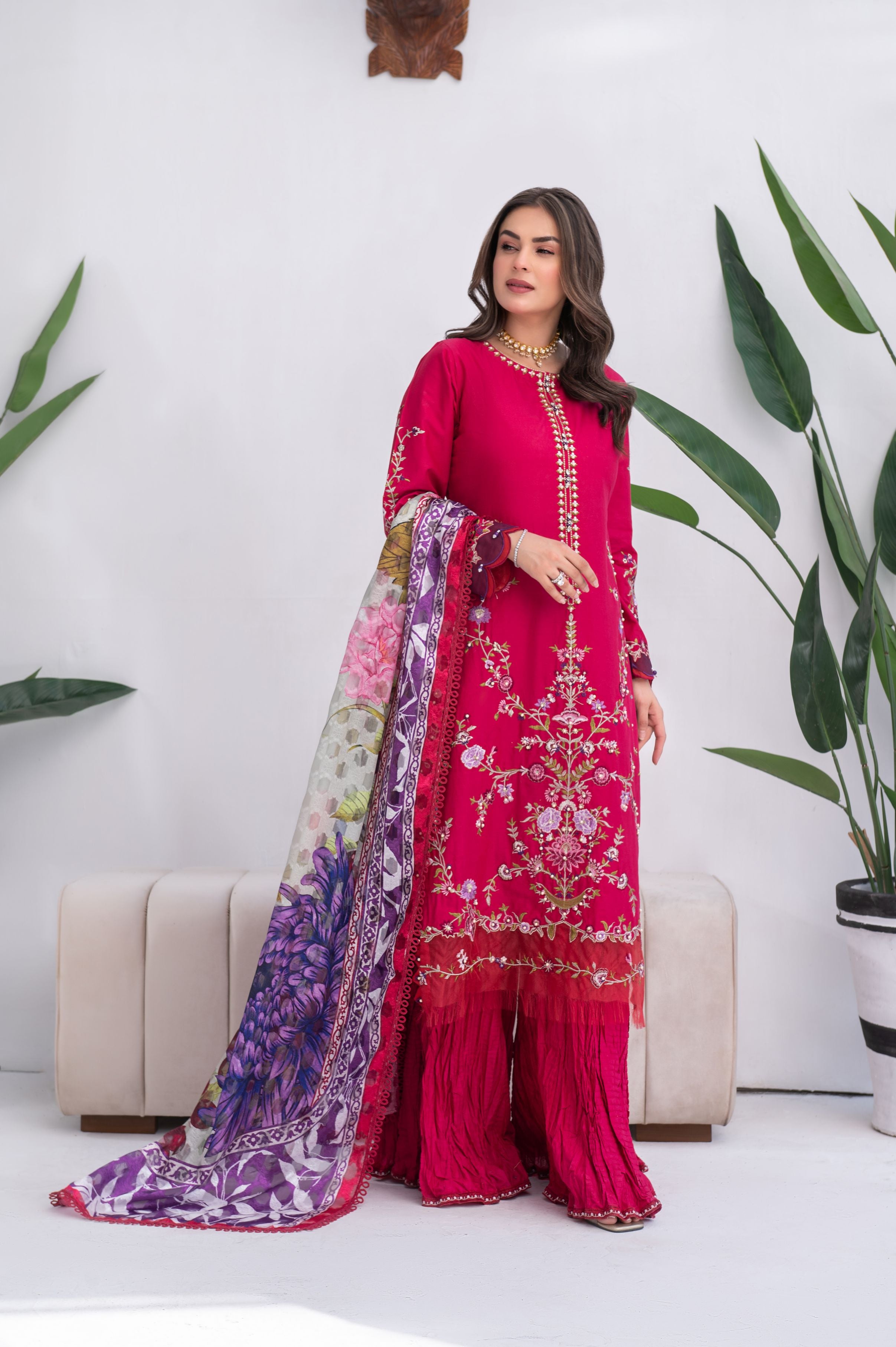 3pc Luxury Cotton Summer Collection by MONA CCS2