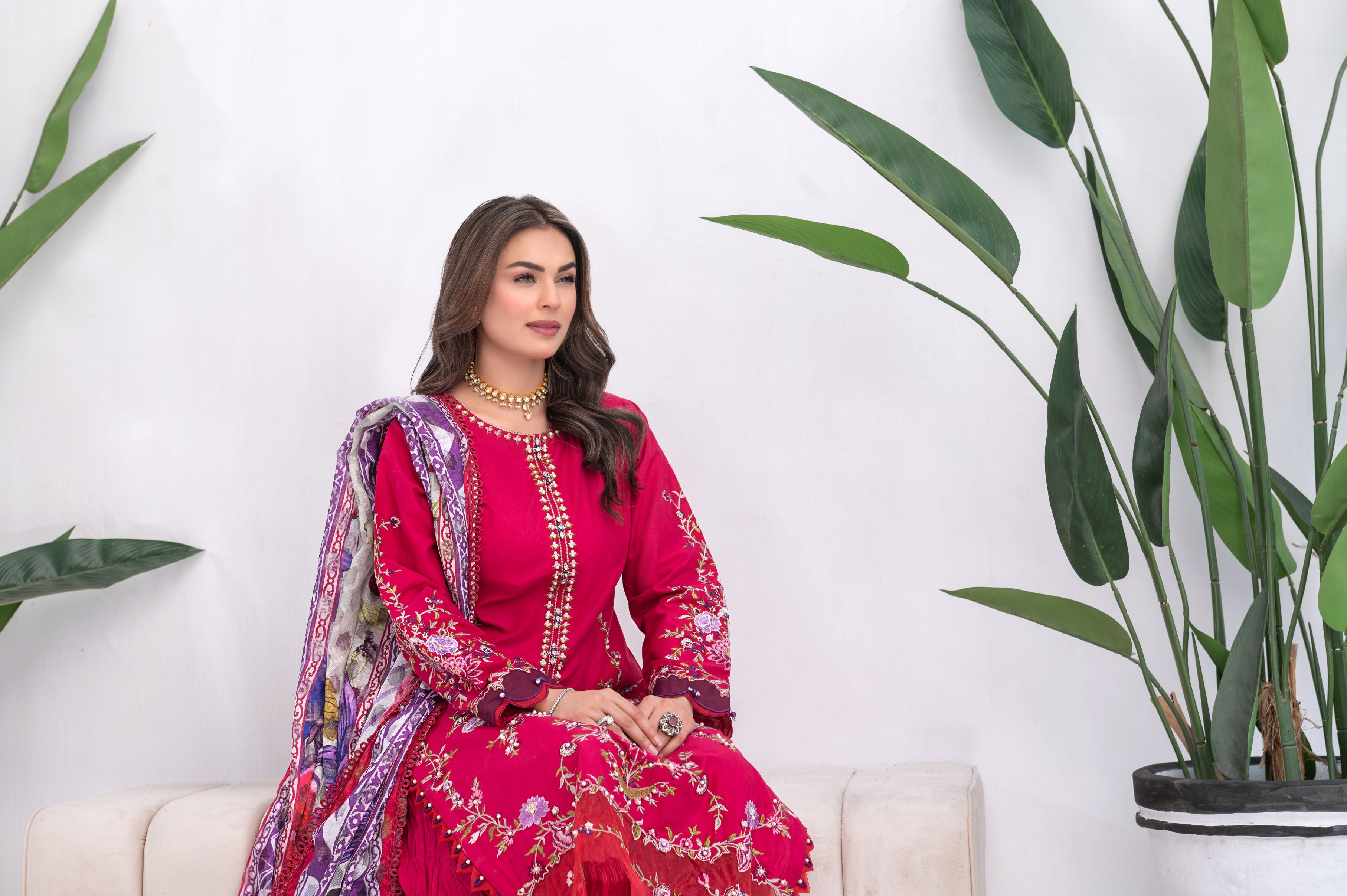 3pc Luxury Cotton Summer Collection by MONA CCS2