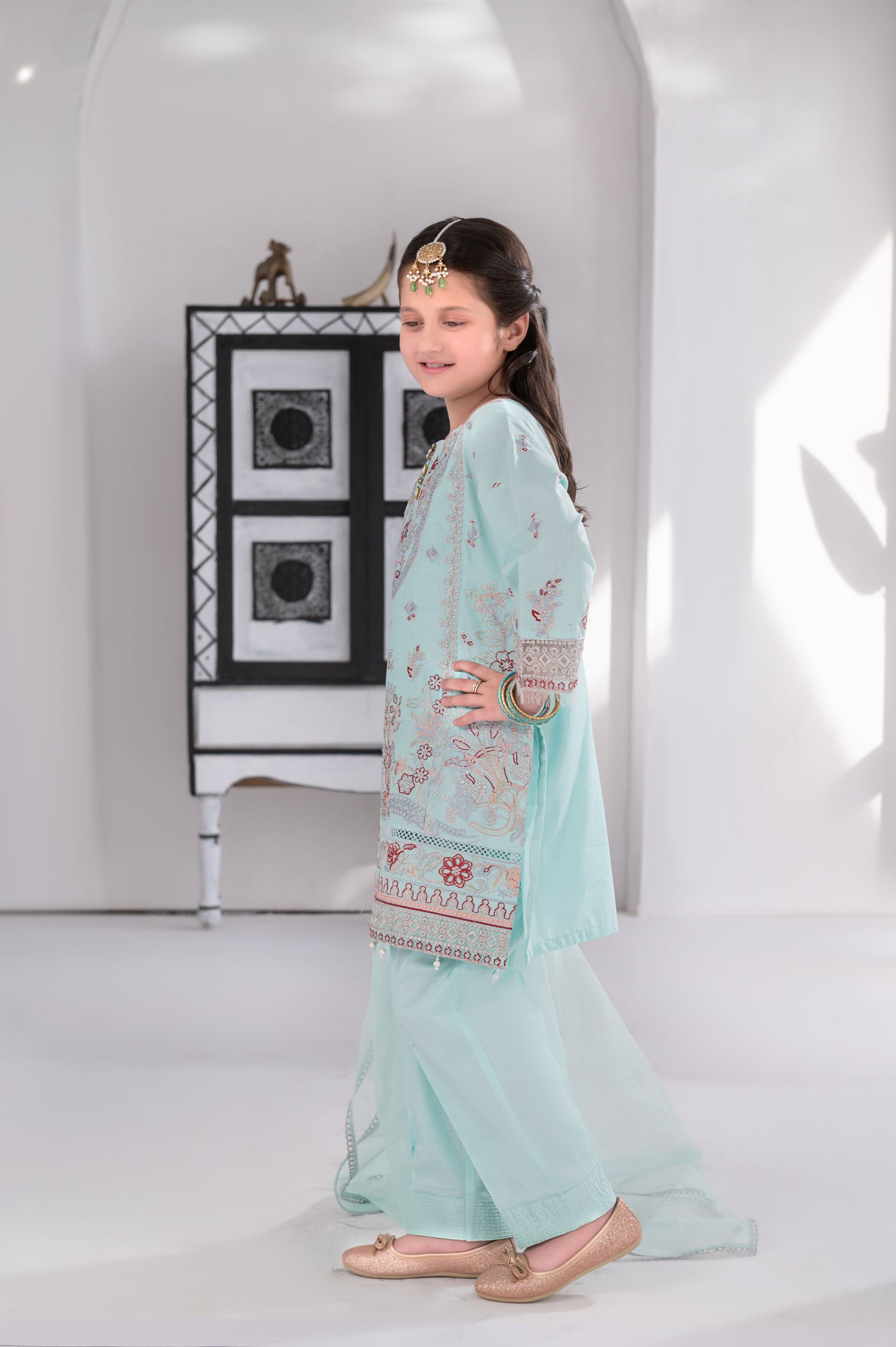 3pc Girls Luxury Cotton Summer Collection by MONA GCCS3