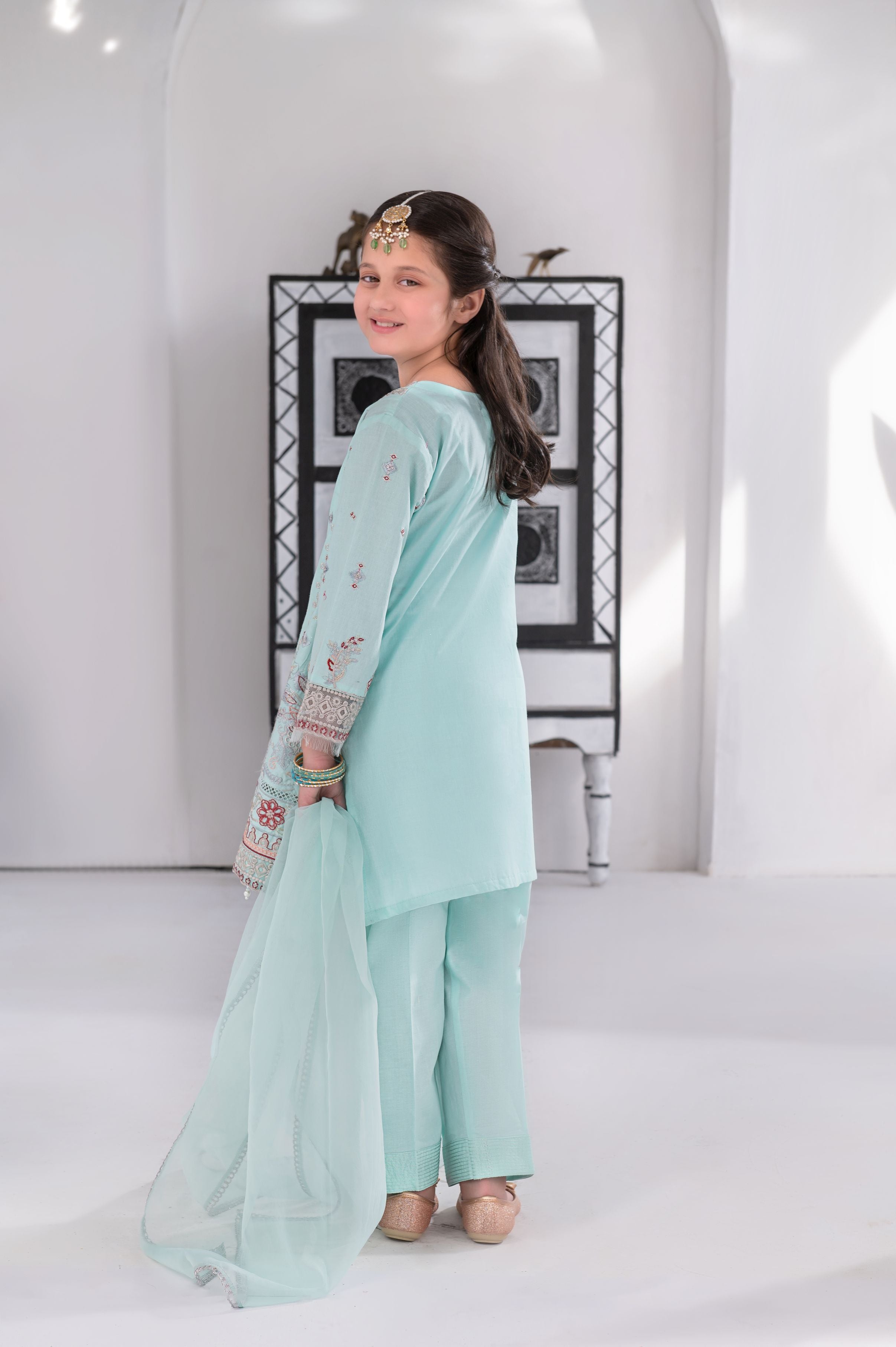 3pc Girls Luxury Cotton Summer Collection by MONA GCCS3