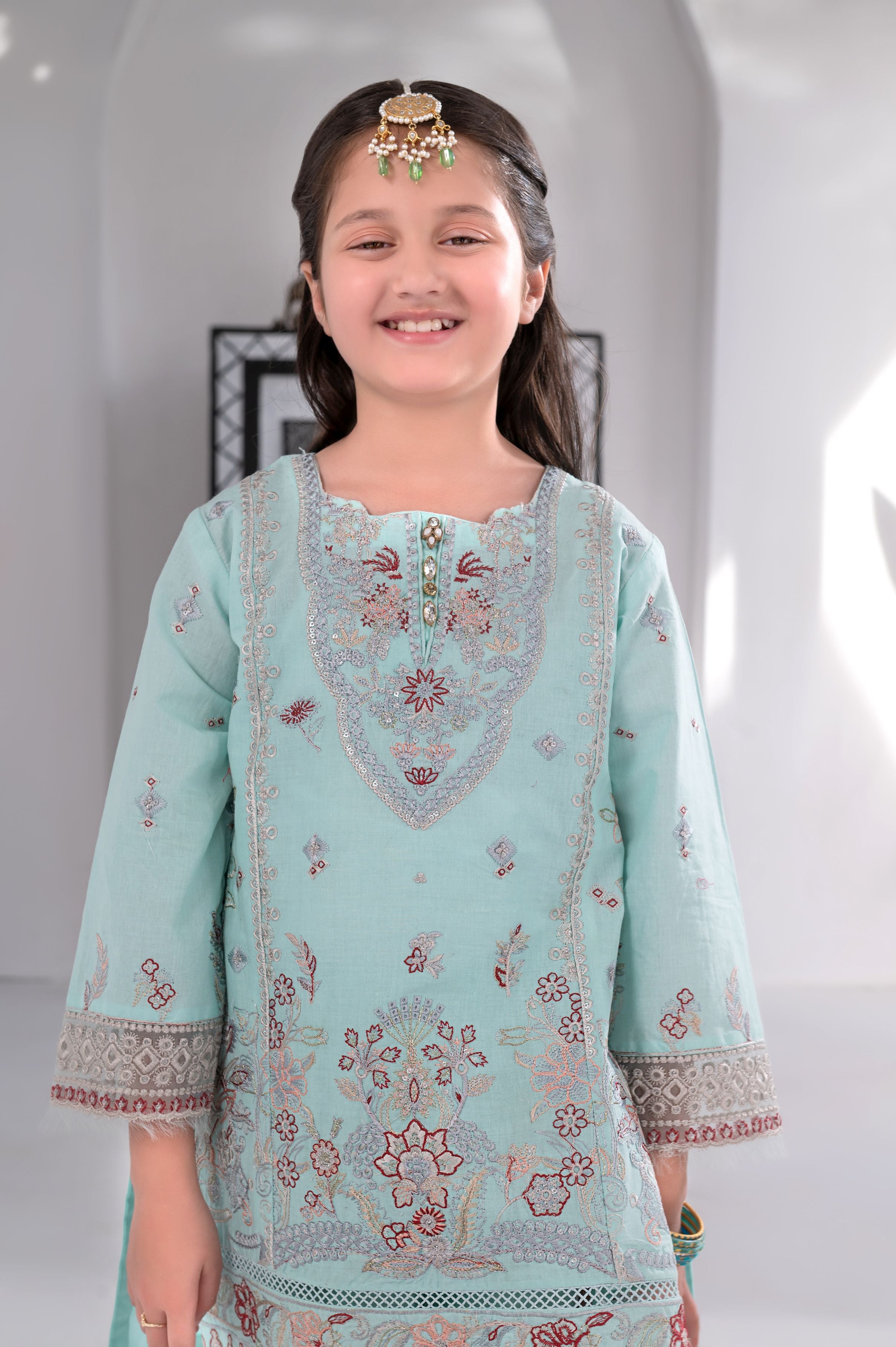 3pc Girls Luxury Cotton Summer Collection by MONA GCCS3