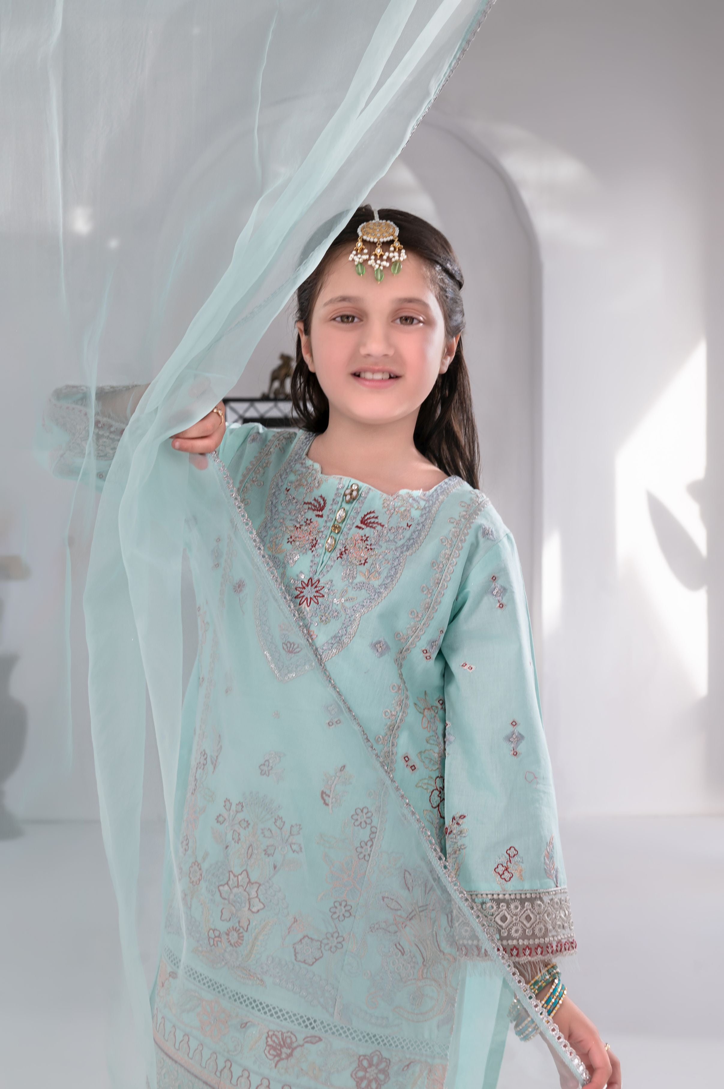 3pc Girls Luxury Cotton Summer Collection by MONA GCCS3