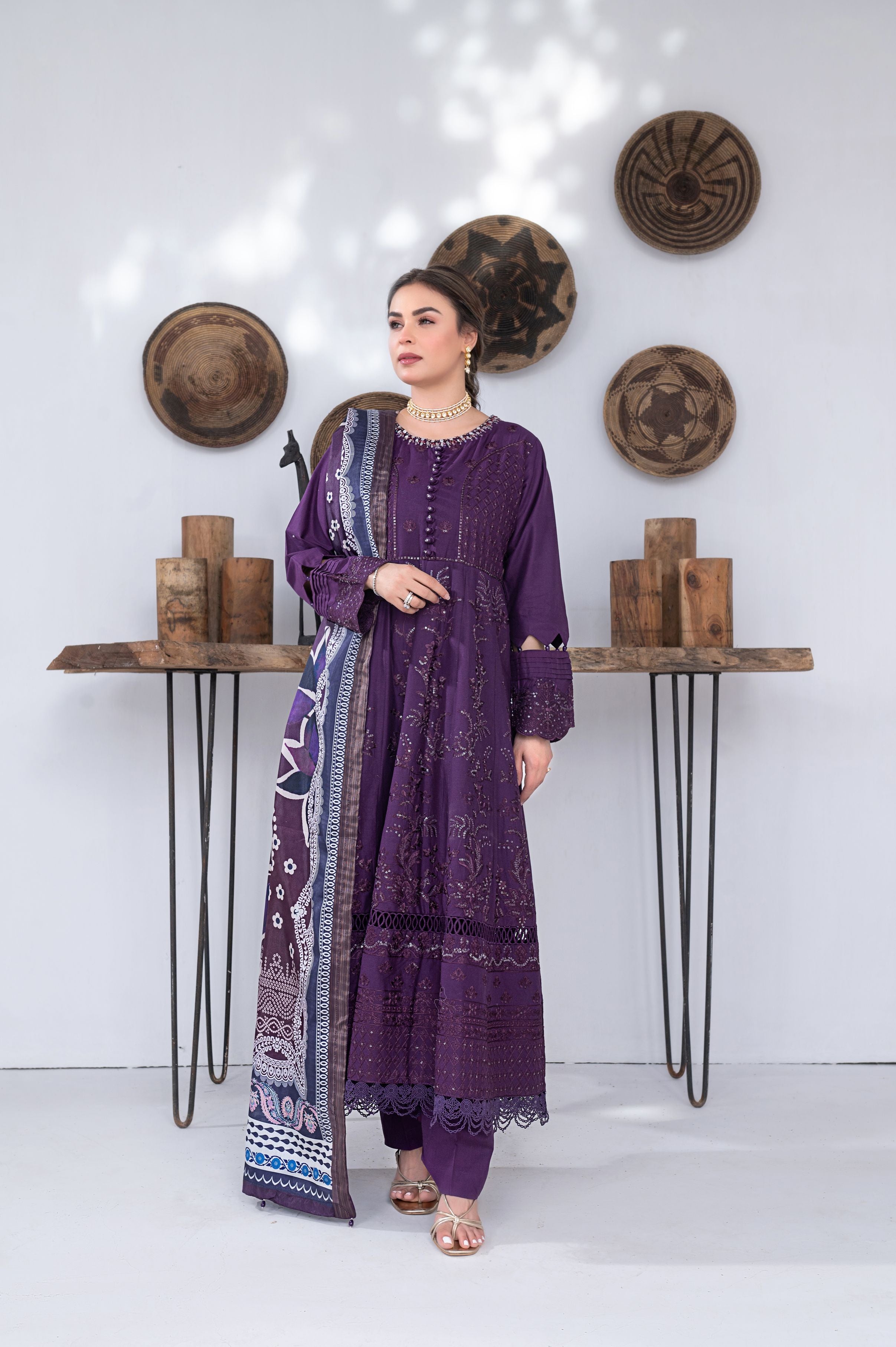 3pc Luxury Cotton Summer Collection by MONA CCS4
