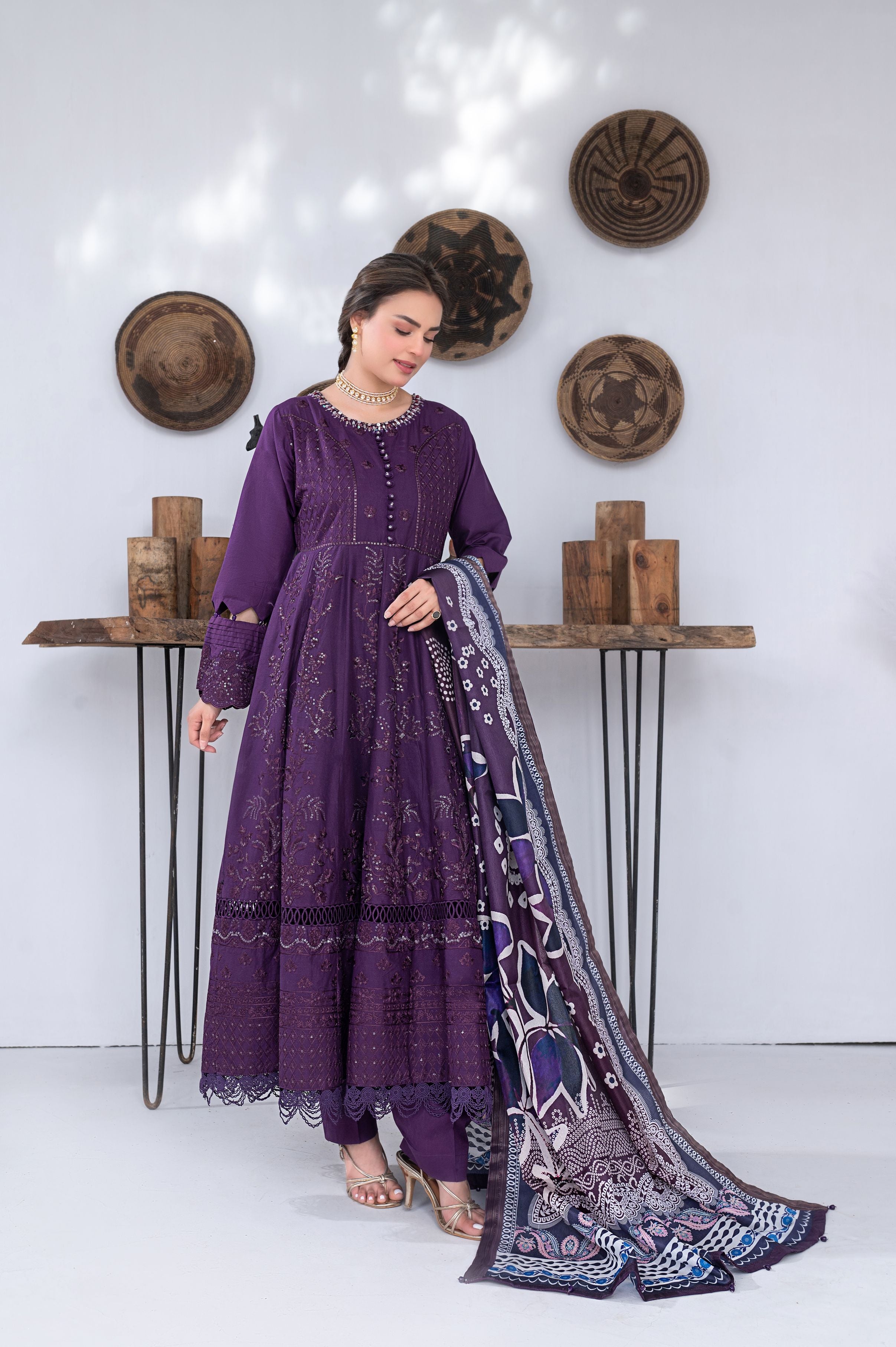 3pc Luxury Cotton Summer Collection by MONA CCS4