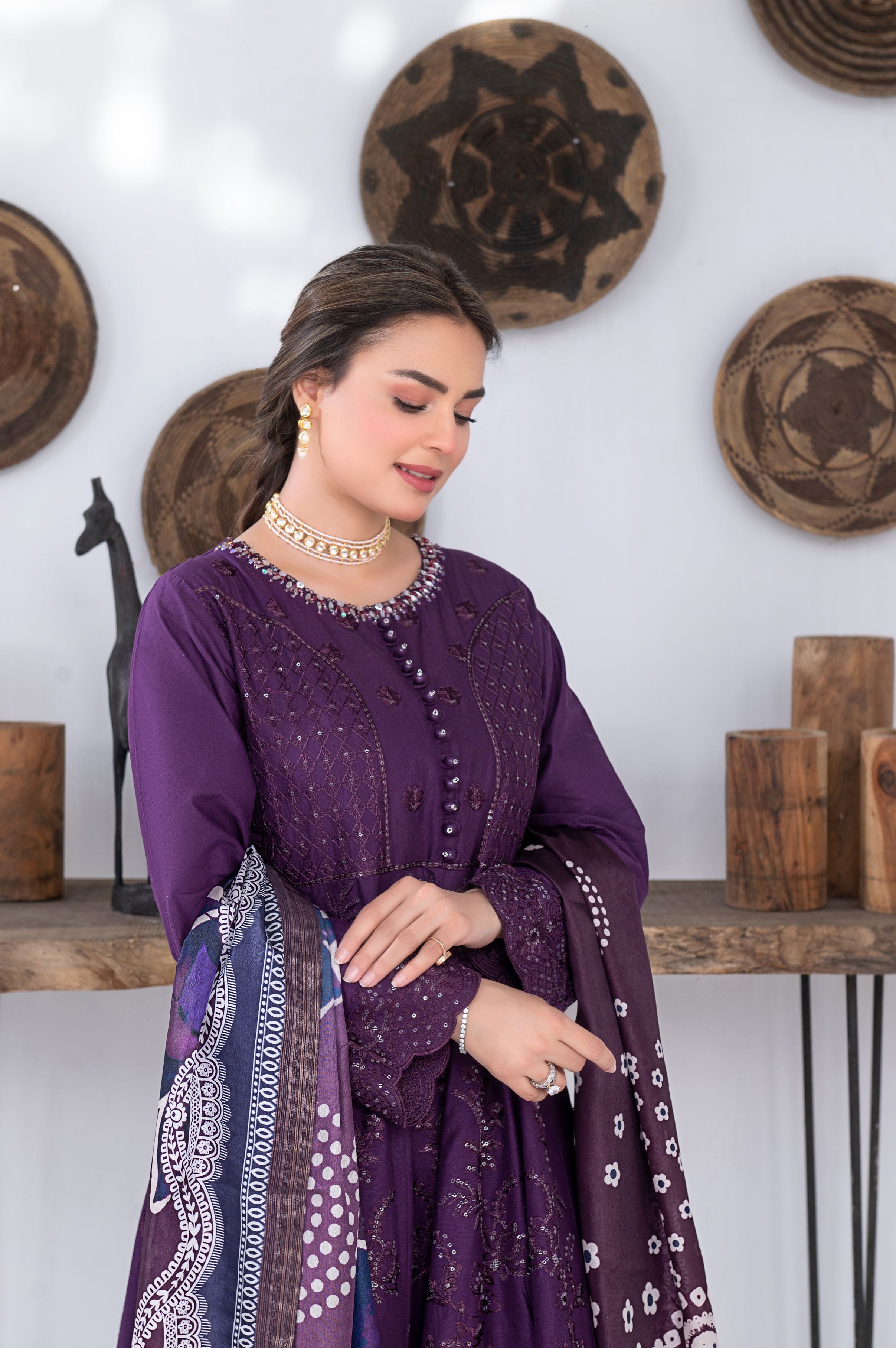3pc Luxury Cotton Summer Collection by MONA CCS4