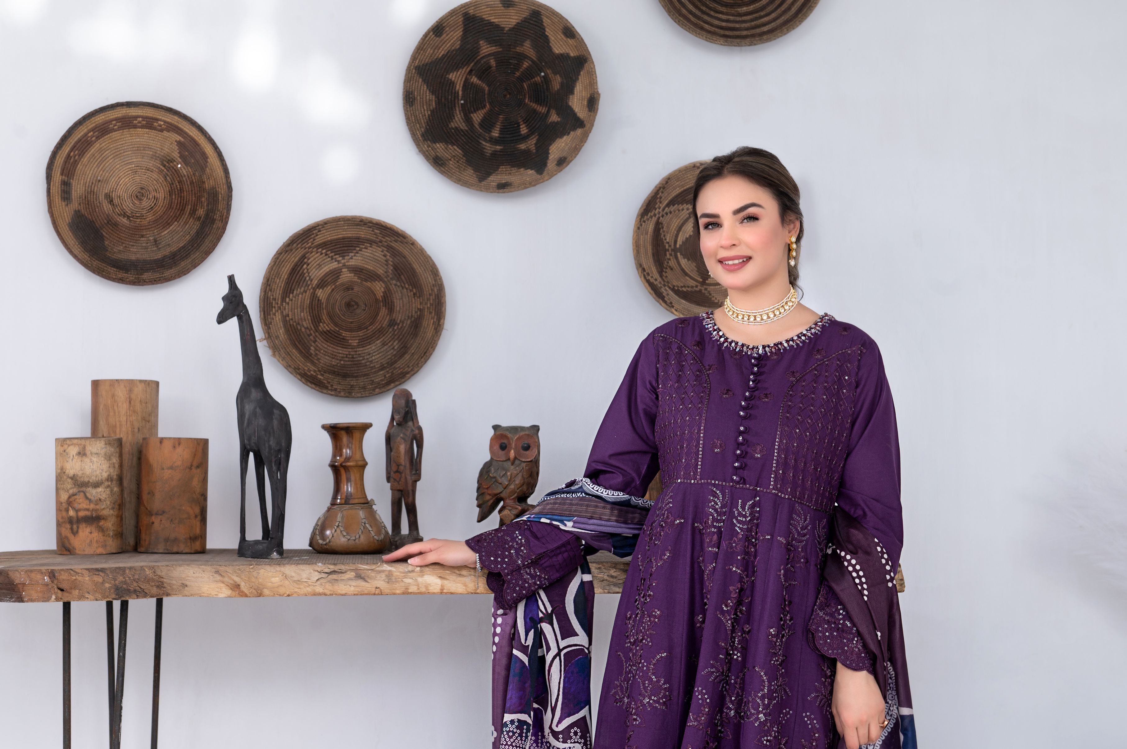 3pc Luxury Cotton Summer Collection by MONA CCS4