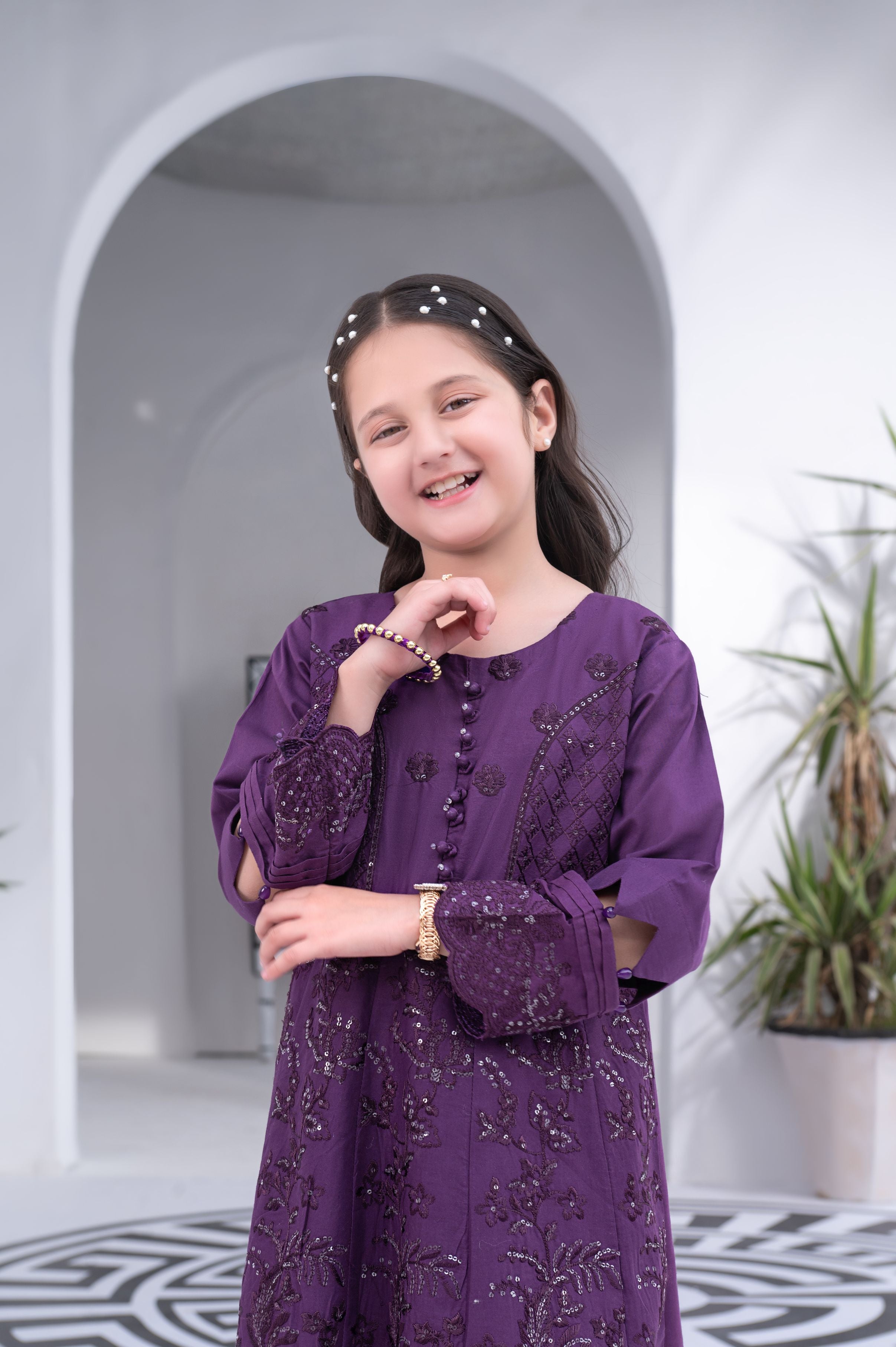 3pc Girls Luxury Cotton Summer Collection by MONA GCCS4
