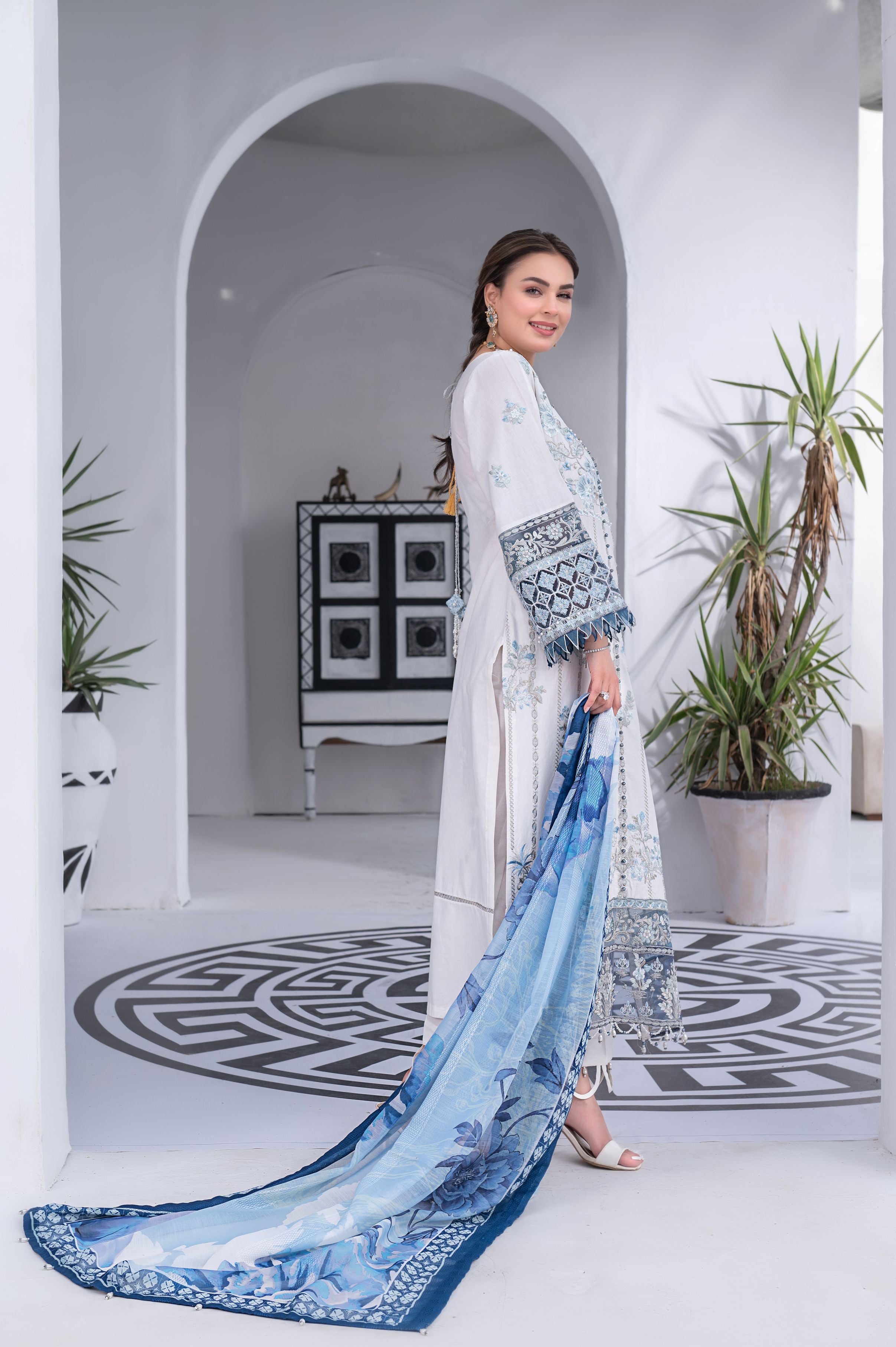 3pc Luxury Cotton Summer Collection by MONA CCS5