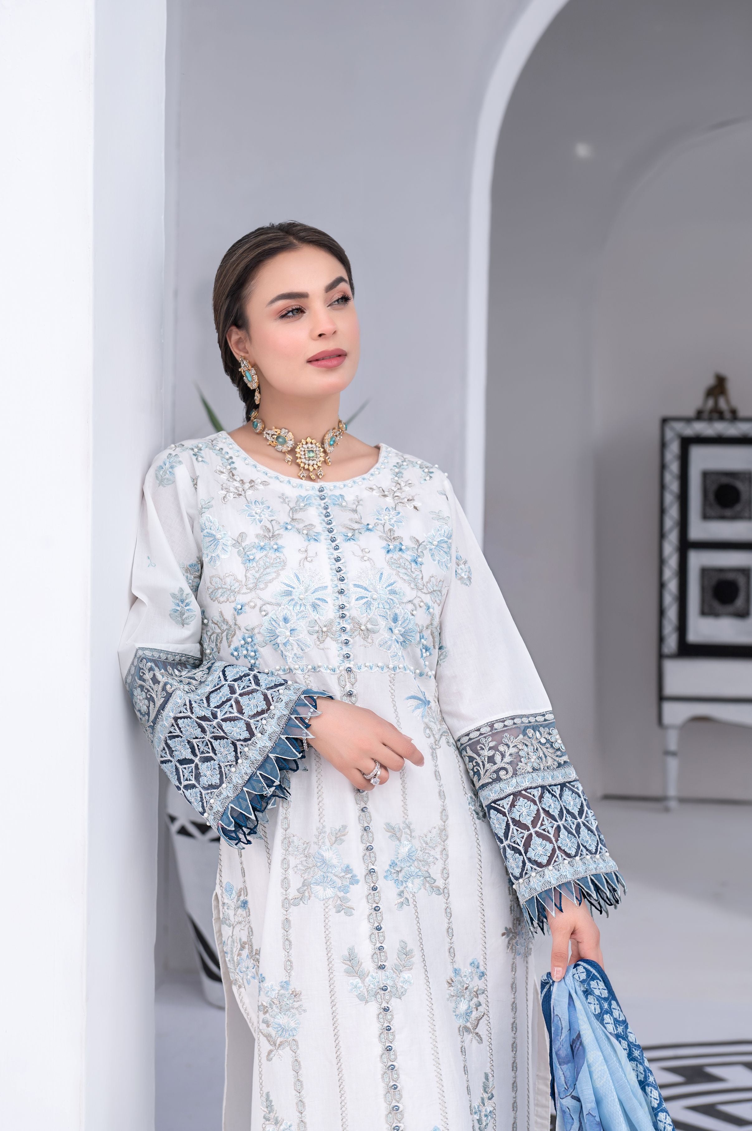 3pc Luxury Cotton Summer Collection by MONA CCS5