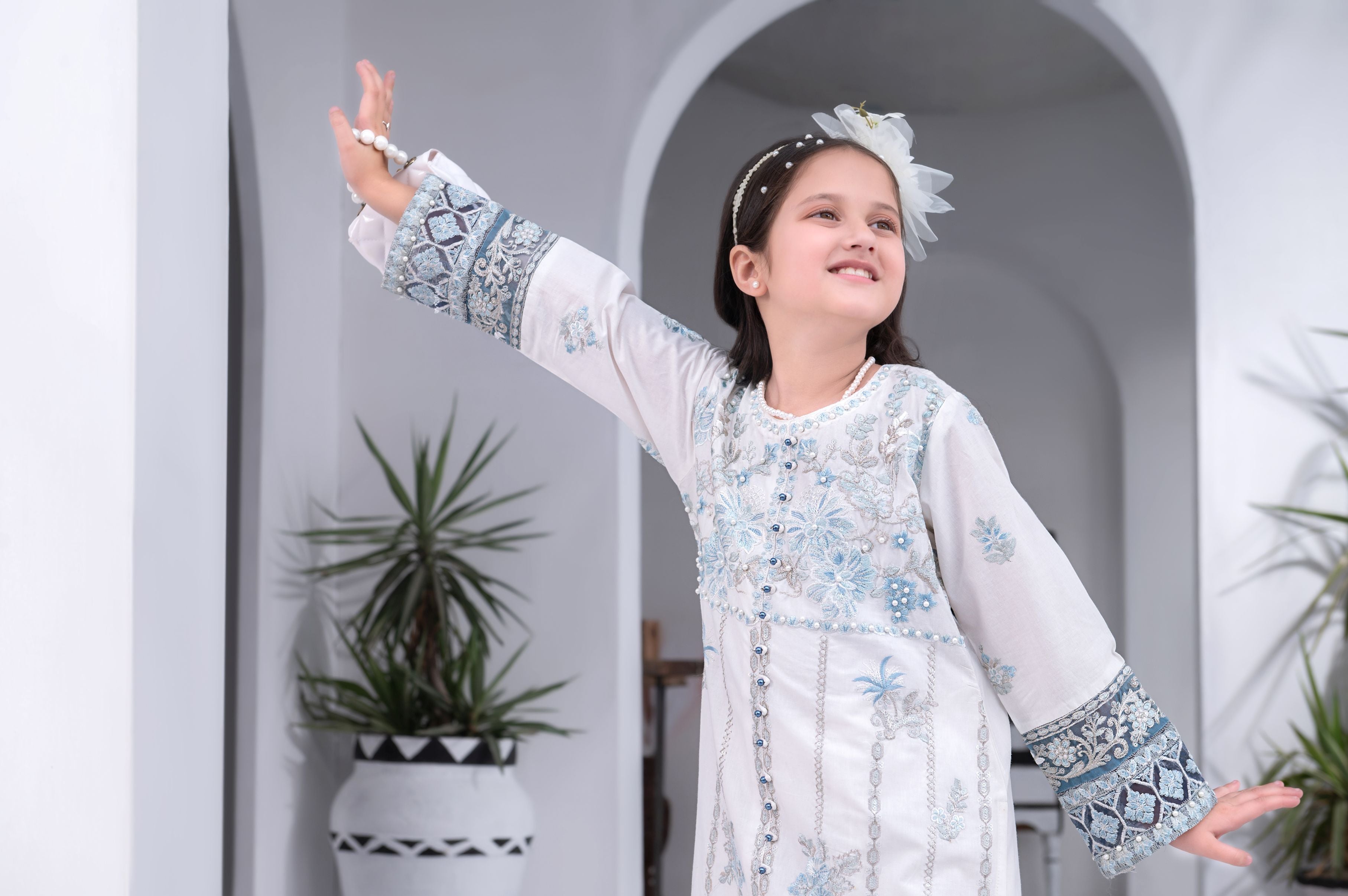 3pc Girls Luxury Cotton Summer Collection by MONA GCCS5