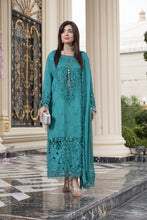 Sitara by Silver – 3pc Chiffon Cutwork & Handworked Formal Dress SBS4