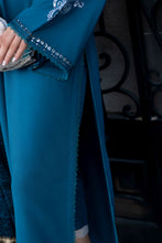 Zimal 3pc Ready to Wear Linen Dress with Wool Jacquard Shawl ZW3