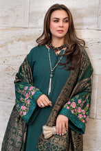 Zimal 3pc Winter Linen Dress with Multani Jacquard Shawl ZW10