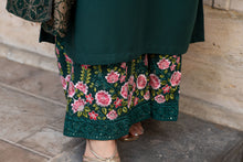 Zimal 3pc Winter Linen Dress with Multani Jacquard Shawl ZW10