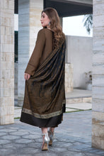 Aurum by Gul Warun – Mocha Multani Shawl Dhanak 3pc Suit GA7