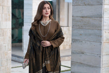 Aurum by Gul Warun – Mocha Multani Shawl Dhanak 3pc Suit GA7