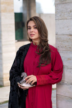 Zohra | 3pc Ready to Wear Winter Dress with Palachi Shawl ZAB2