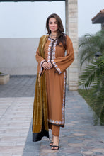 Zohra | 3pc Ready to Wear Winter Dress with Palachi Shawl ZAB1