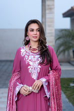 Zohra | 3pc Ready to Wear Winter Dress with Palachi Shawl ZAB8