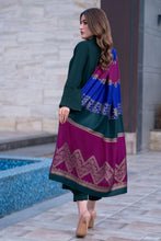 Aurum by Gul Warun – Emerald Multani Shawl Dhanak 3pc Suit GA2