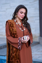 Zohra | 3pc Ready to Wear Winter Dress with Palachi Shawl ZAB5