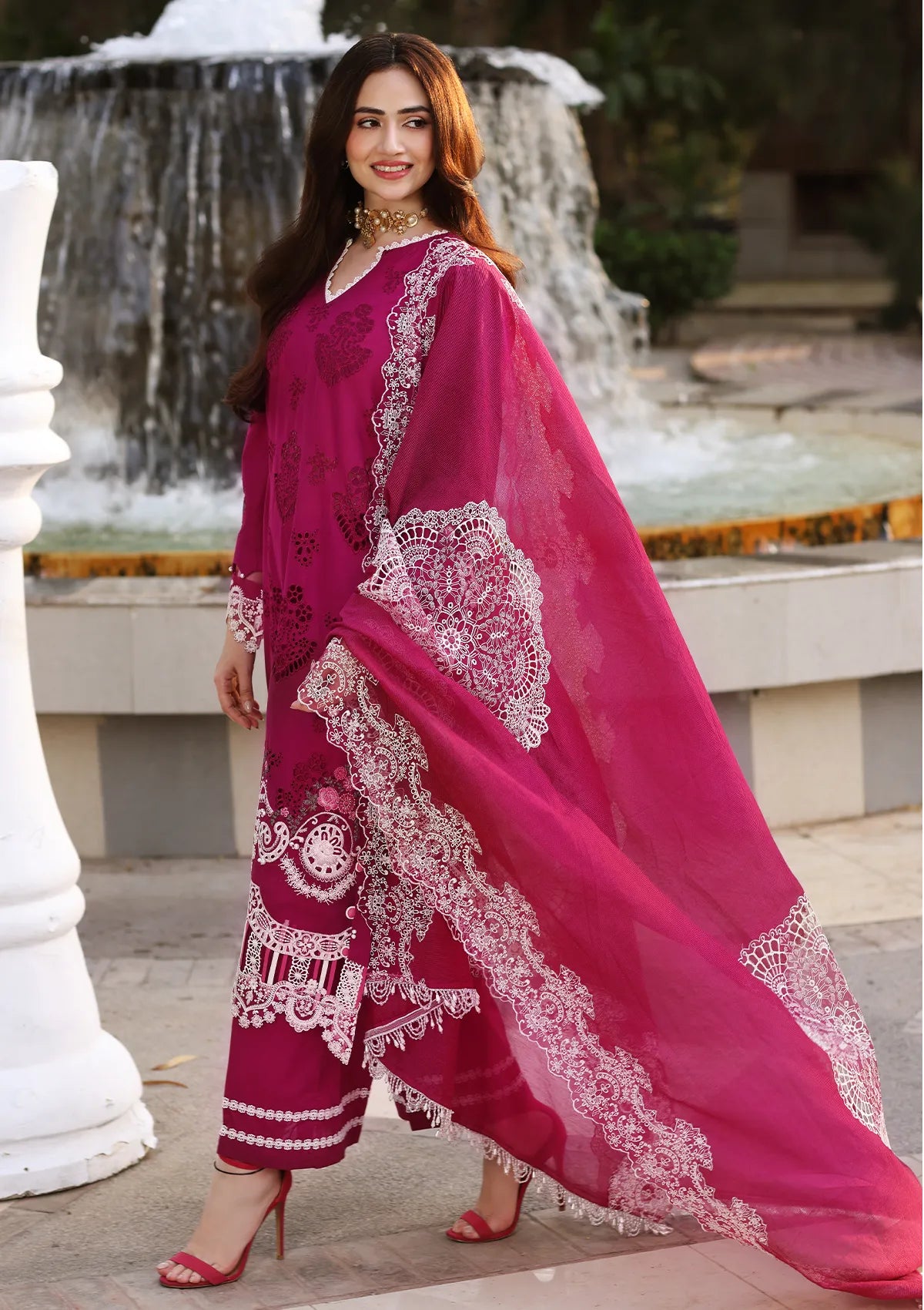 Premium Festive Chikankari by Elaf 4A
