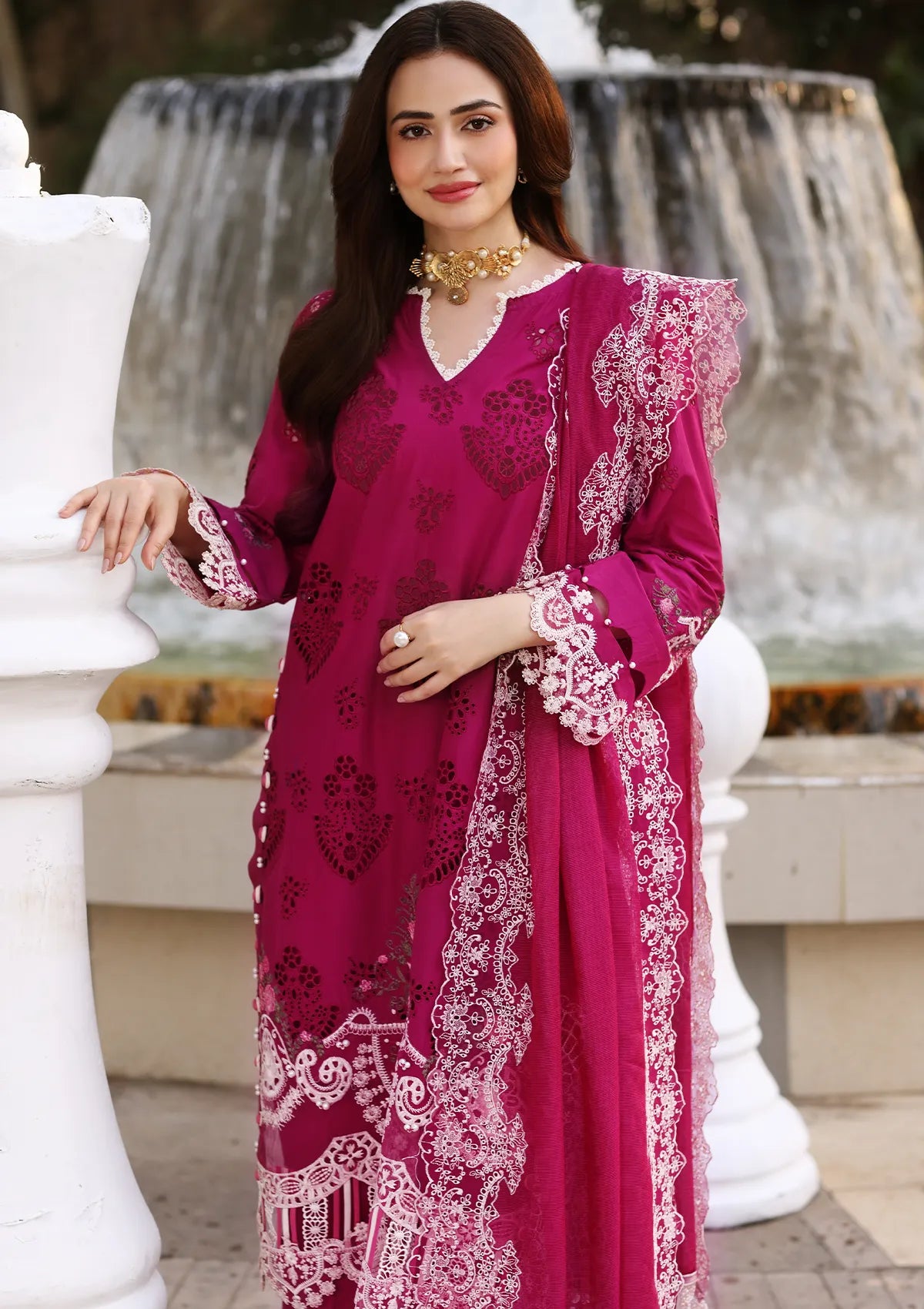 Premium Festive Chikankari by Elaf 4A