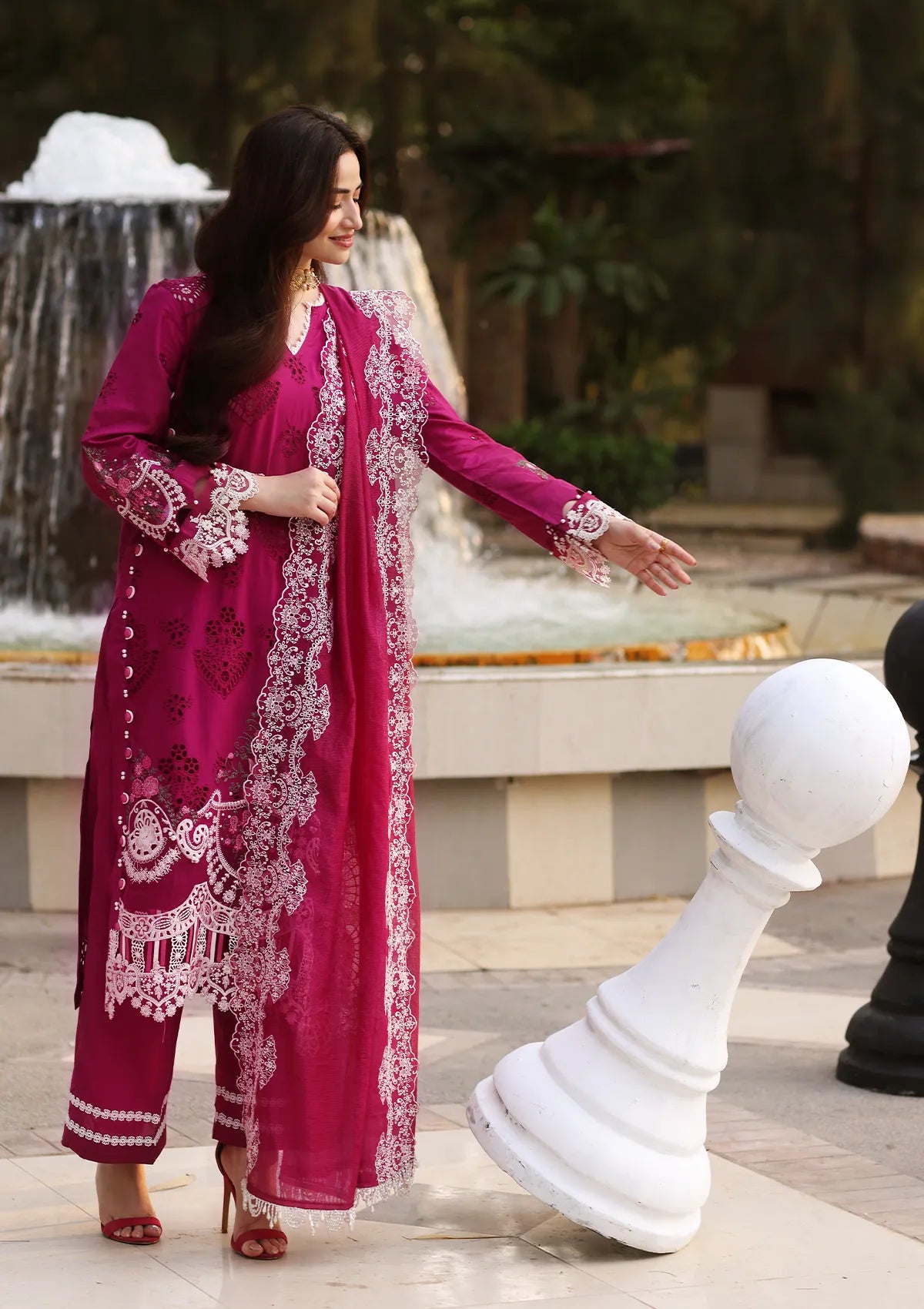 Premium Festive Chikankari by Elaf 4A