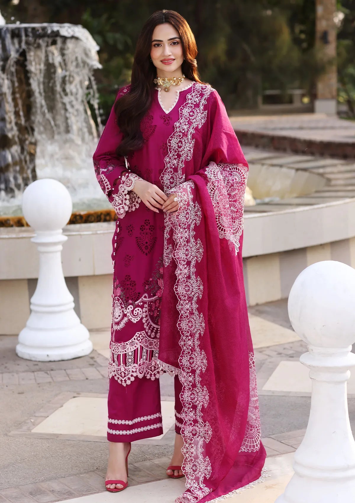 Premium Festive Chikankari by Elaf 4A