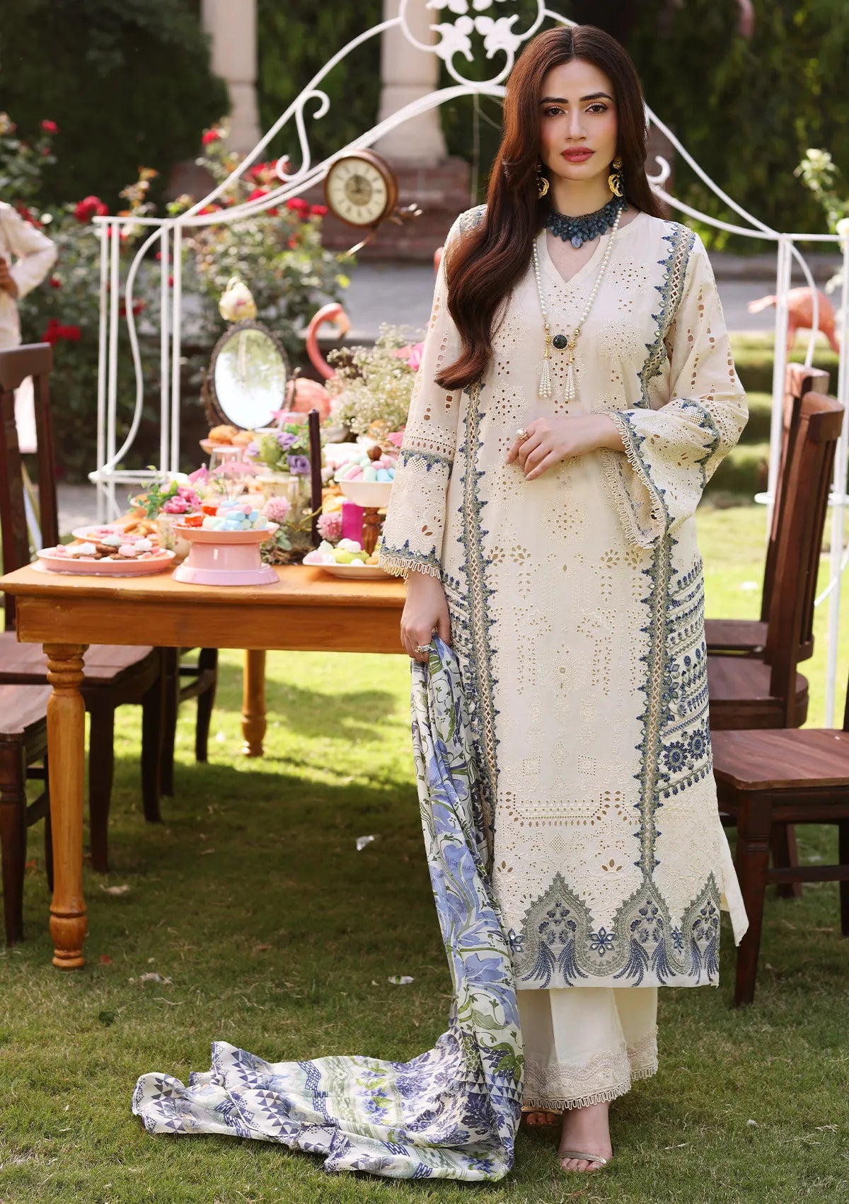 Premium Festive Chikankari by Elaf 7