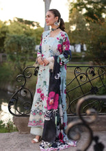 ELAF PRINT CHIKANKARI ECK-01B AQUABELLA