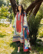 Mushq Ethereal Gleam Hand-Embellished Raw Silk 3pc Dress MHL3