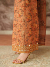 Opal Edit by Mohagni Printed Khaddar Embroidered 3pc Dress FMC1