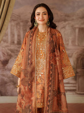 Opal Edit by Mohagni Printed Khaddar Embroidered 3pc Dress FMC1