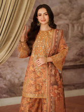 Opal Edit by Mohagni Printed Khaddar Embroidered 3pc Dress FMC1