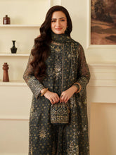 Opal Edit by Mohagni Khadi Net 3pc Set with Raw Silk Trousers & Bag FMC10