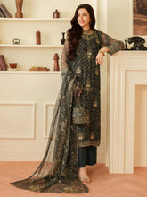 Opal Edit by Mohagni Khadi Net 3pc Set with Raw Silk Trousers & Bag FMC10