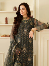 Opal Edit by Mohagni Khadi Net 3pc Set with Raw Silk Trousers & Bag FMC10