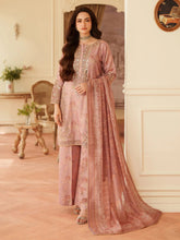 Opal Edit by Mohagni Printed Khaddar Embroidered 3pc Dress FMC2