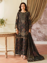 Opal Edit by Mohagni Printed Khaddar Embroidered 3pc Dress FMC3