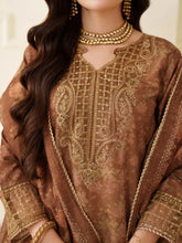 Opal Edit by Mohagni Printed Khaddar Embroidered 3pc Suit FMC4