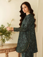 Opal Edit by Mohagni Printed Khaddar Winter 3pc Farshi Shalwar Dress FMC5