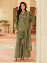 Opal Edit by Mohagni Printed Khaddar Embroidered 3pc Dress FMC6