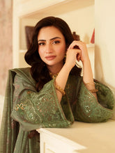 Opal Edit by Mohagni Printed Khaddar Embroidered 3pc Dress FMC6