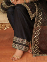 Opal Edit by Mohagni Khadi Net Suit with Farshi Shalwar & Bag FMC9