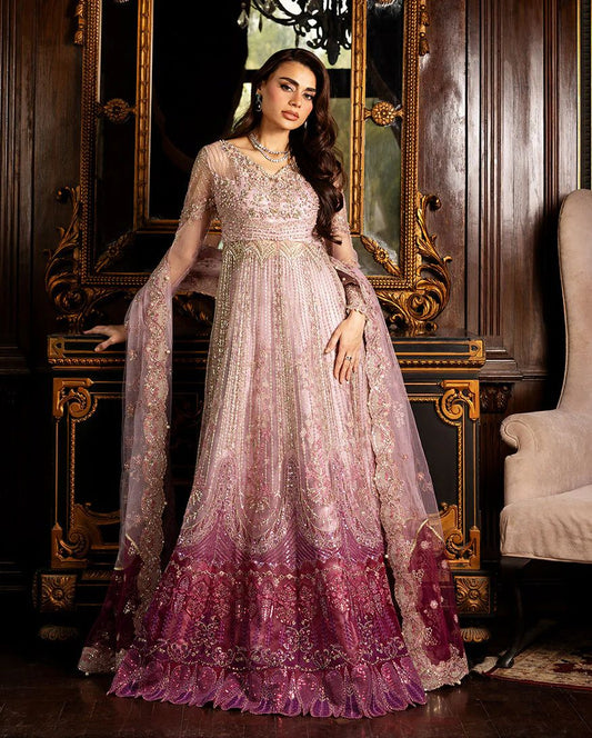 Mushq 3pc Pink Formal Lehenga Dress – Geet