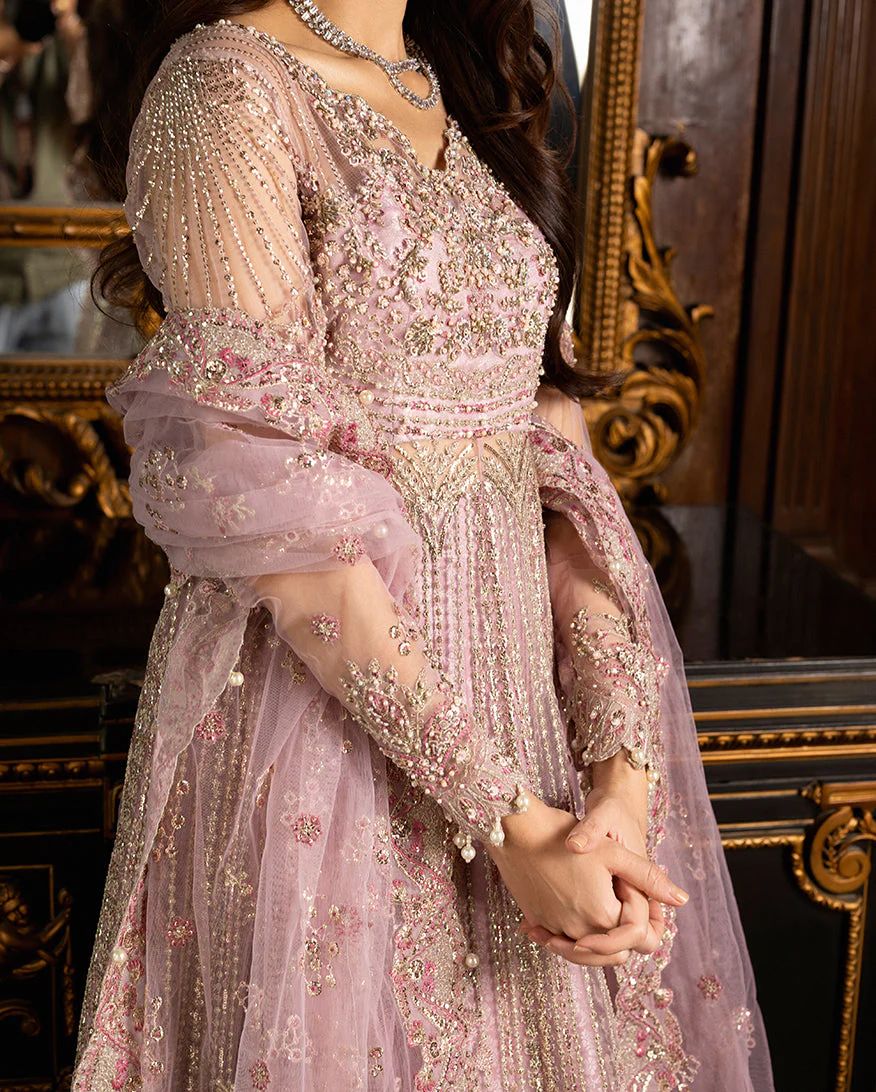 Mushq 3pc Pink Formal Lehenga Dress – Geet