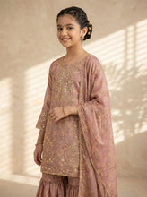 SM5 Sitara by Mohagni 3pc Girls Mirror Work Gharara Suit