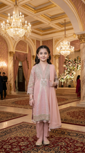 Mona Little Heirloom 3pc Embellished Chiffon Girls’ Party Wear Suit – MLH1