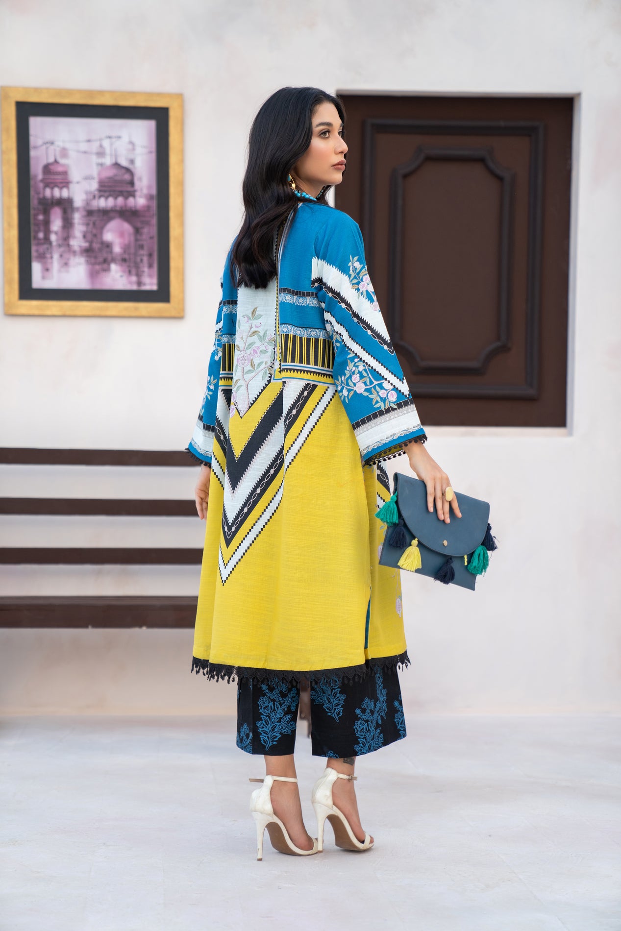 Winter 2 Pcs Ready to Wear Khadar Dress by Hemline 09